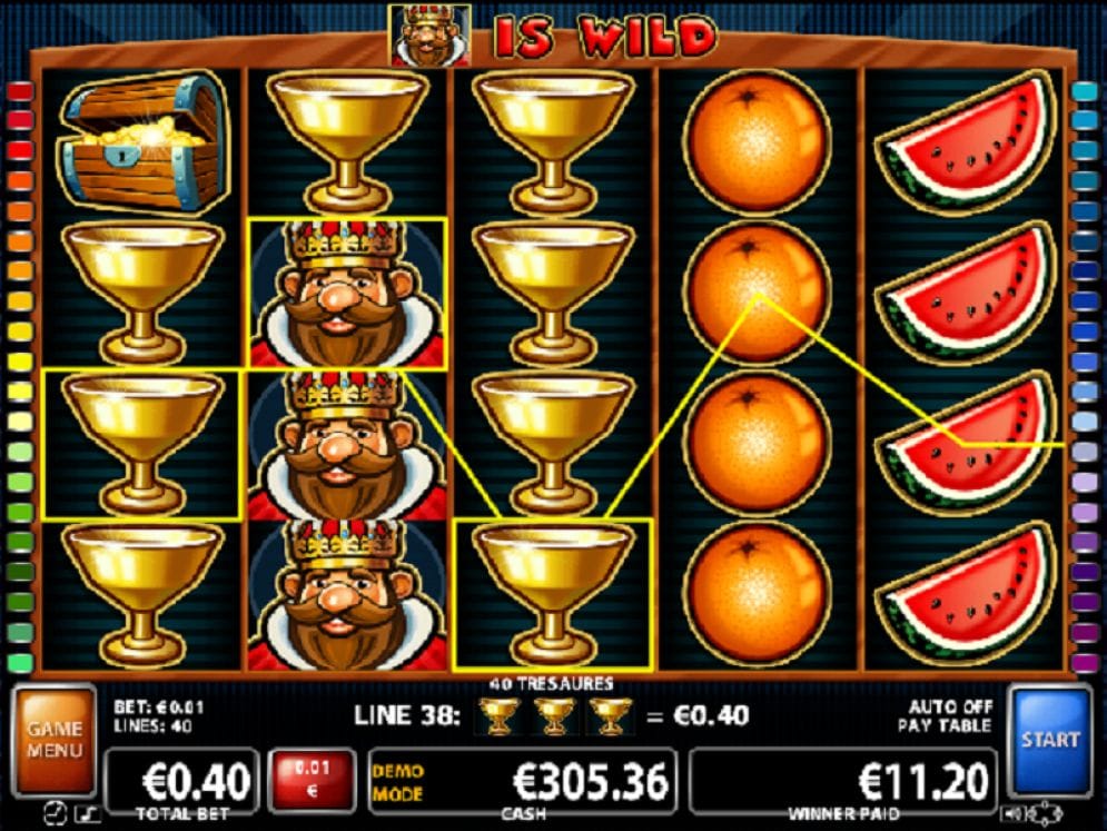 40 Treasures 40 Treasures Geldspielautomat