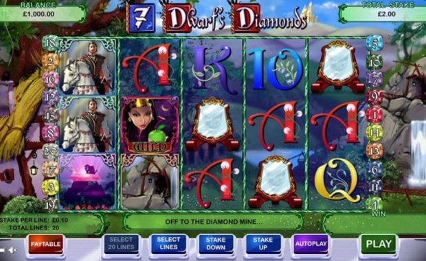 7 Dwarf`s Diamonds Spielautomat online spielen