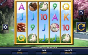 A Bark in the Park Video Slot online spielen