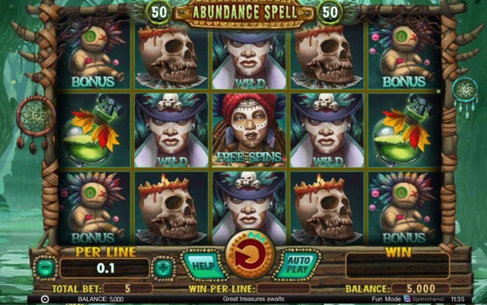 Abundance Spell Spielautomat