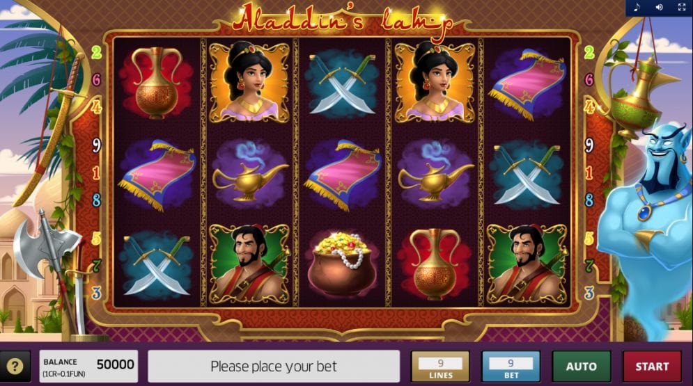 Aladdin's Lamp Aladdin's Lamp online Casinospiel
