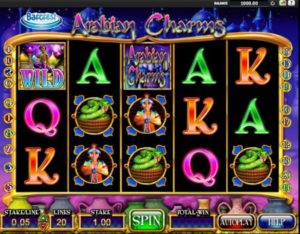 Arabian Charms Videoslot online spielen