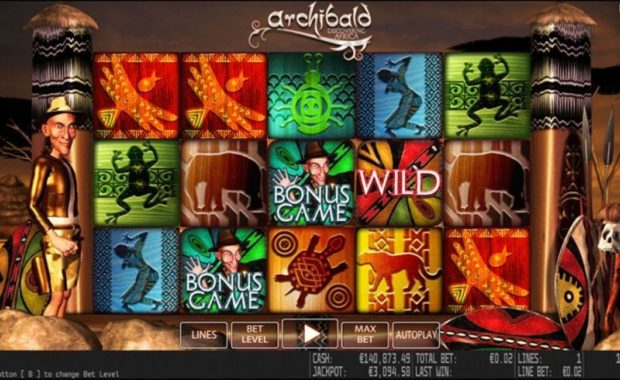 Archibald Africa Spielautomat kostenlos