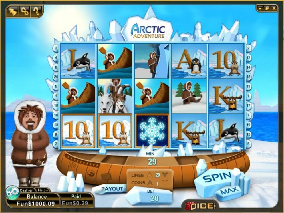 Arctic Adventure Casinospiel