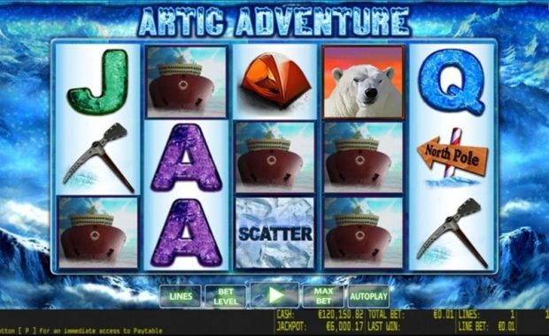 Artic Adventure Slotmaschine freispiel