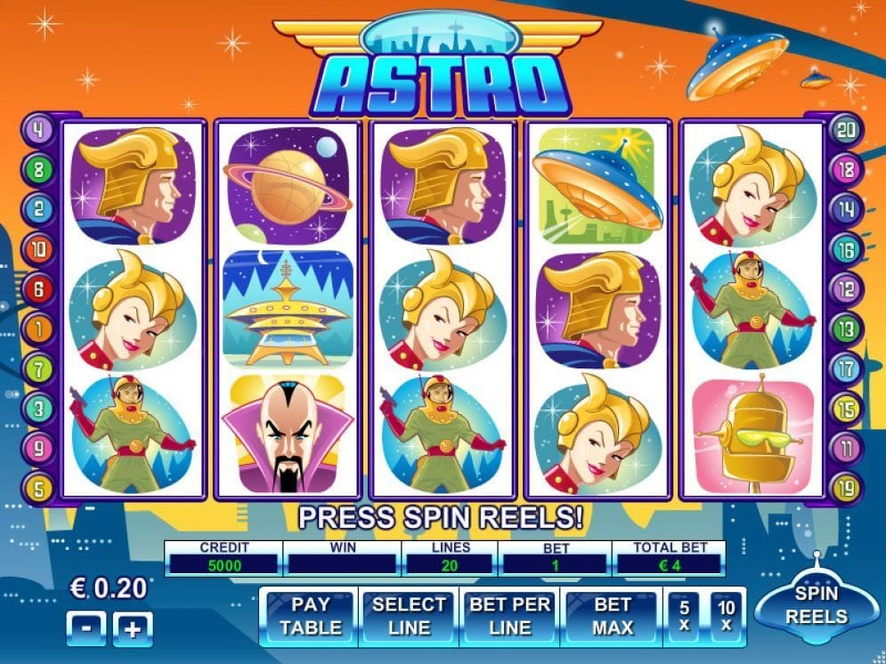 Astro City Astro City Casino Spiel