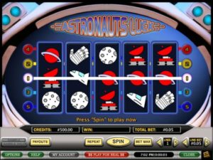 Astronauts Luck Automatenspiel kostenlos spielen
