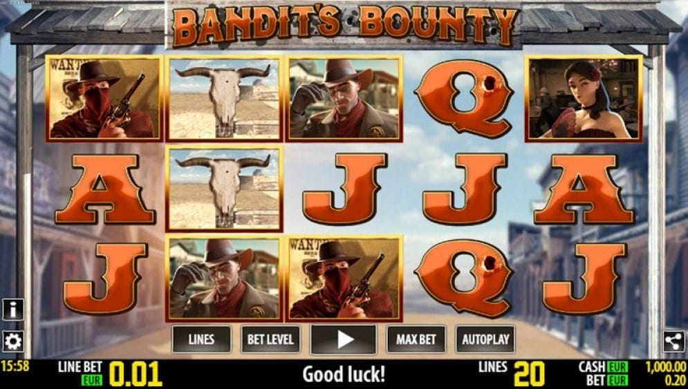 Bandit's Bounty Video Slot