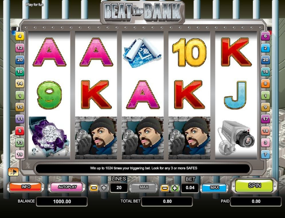 Beat The Bank Beat The Bank online Automatenspiel