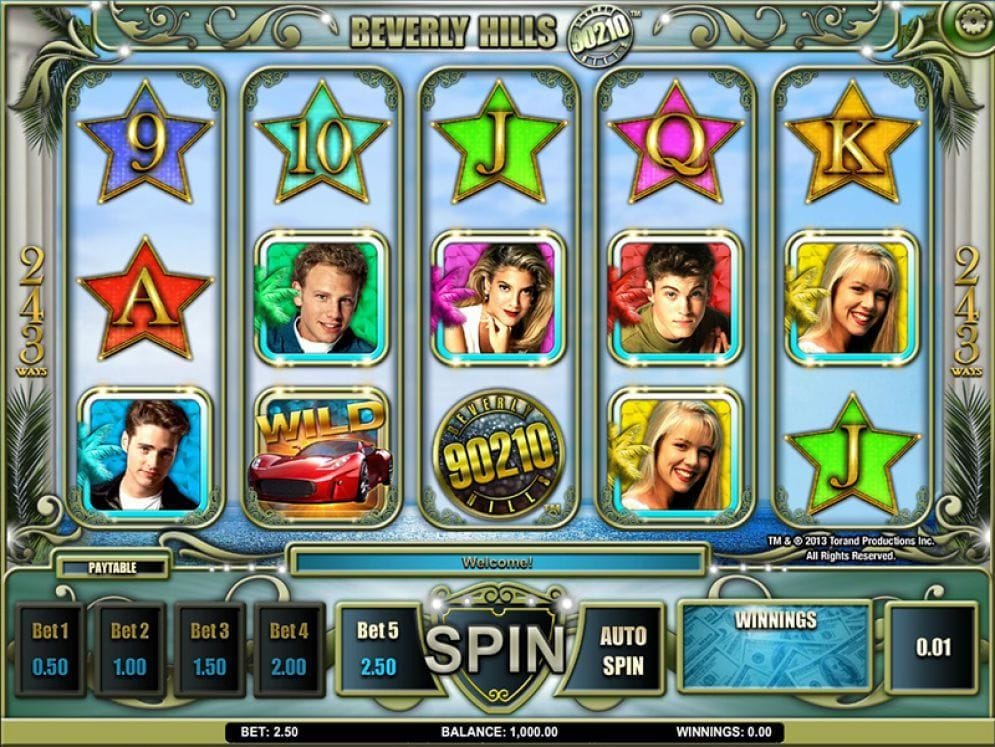 Beverly Hills 90210 online Casinospiel