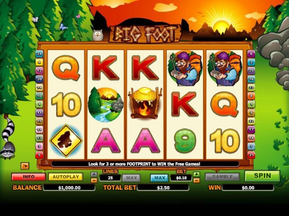 Big Foot Big Foot online Casinospiel