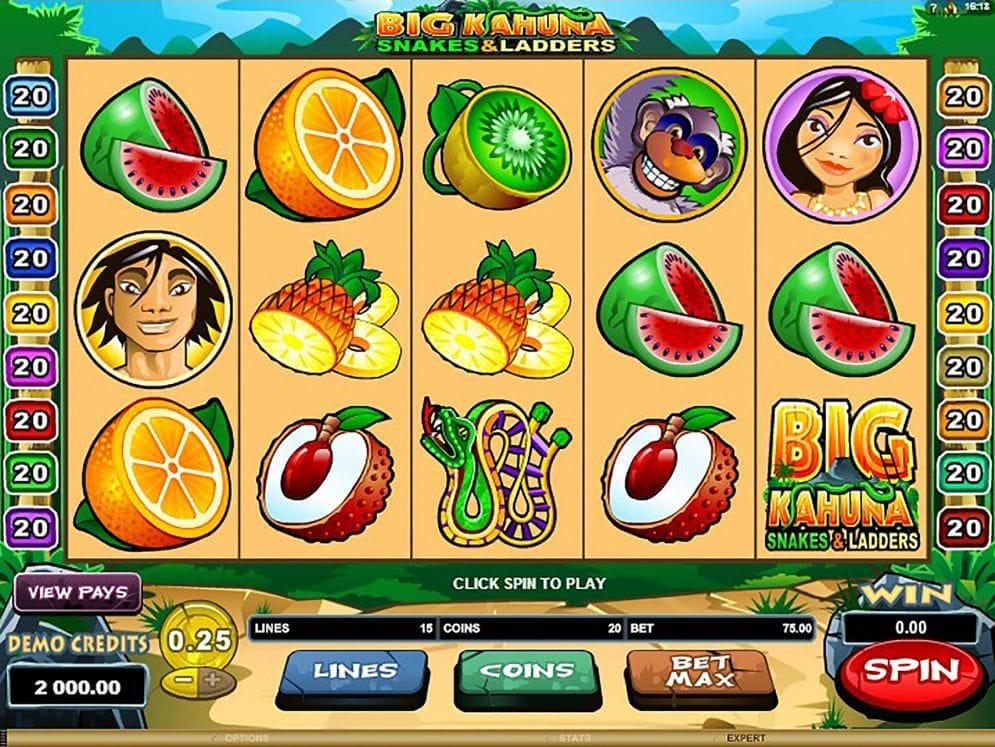 Big Kahuna Snakes & Ladders Big Kahuna Snakes & Ladders Casino Spiel
