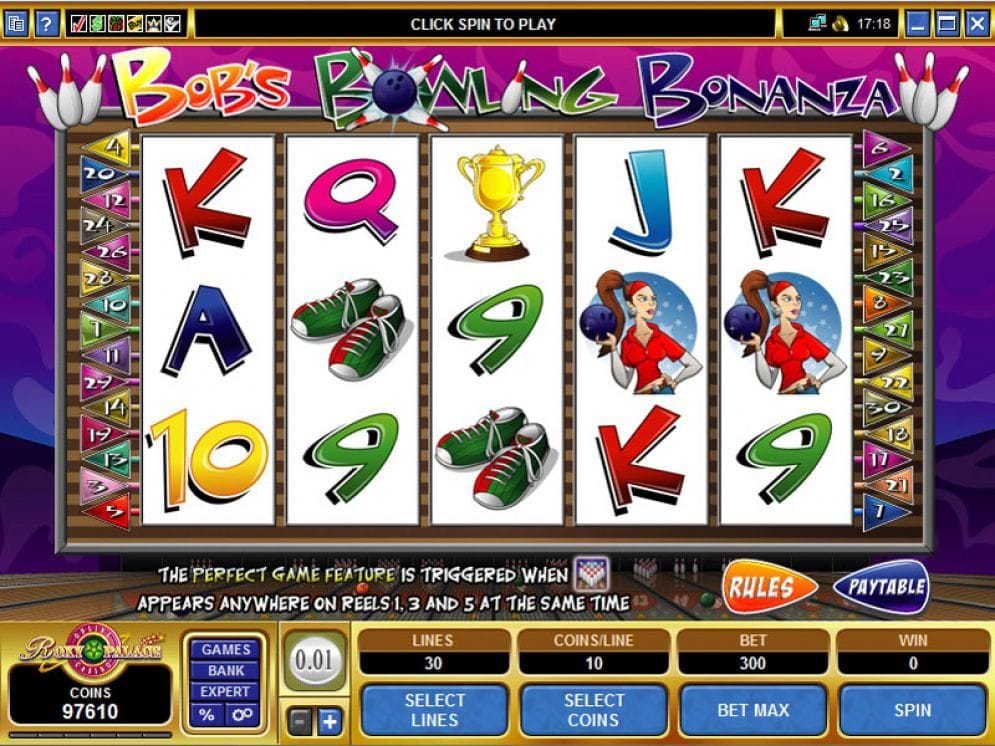 Bob's Bowling Bonanza Video Slot