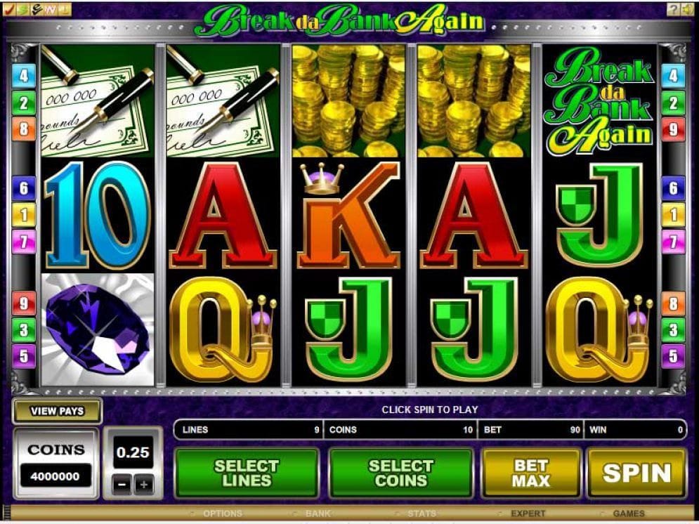 Break da Bank Again online Slotmaschine