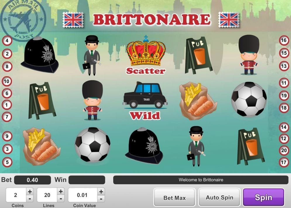 Brittonaire Brittonaire Casino Spiel
