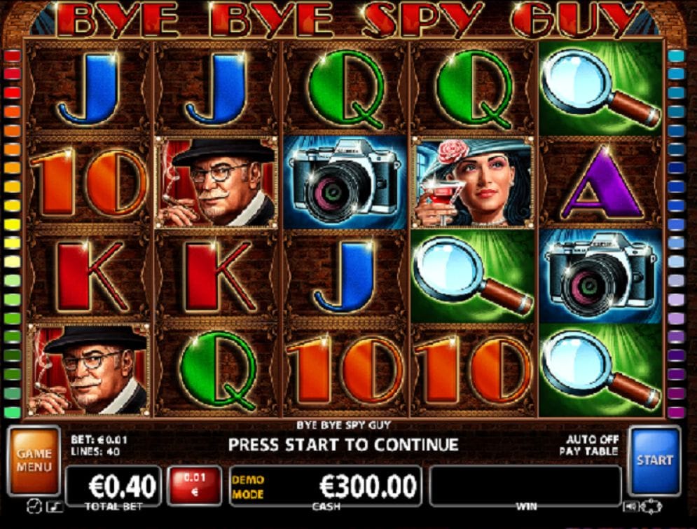 Bye Bye Spy Guy Bye Bye Spy Guy online Casino Spiel