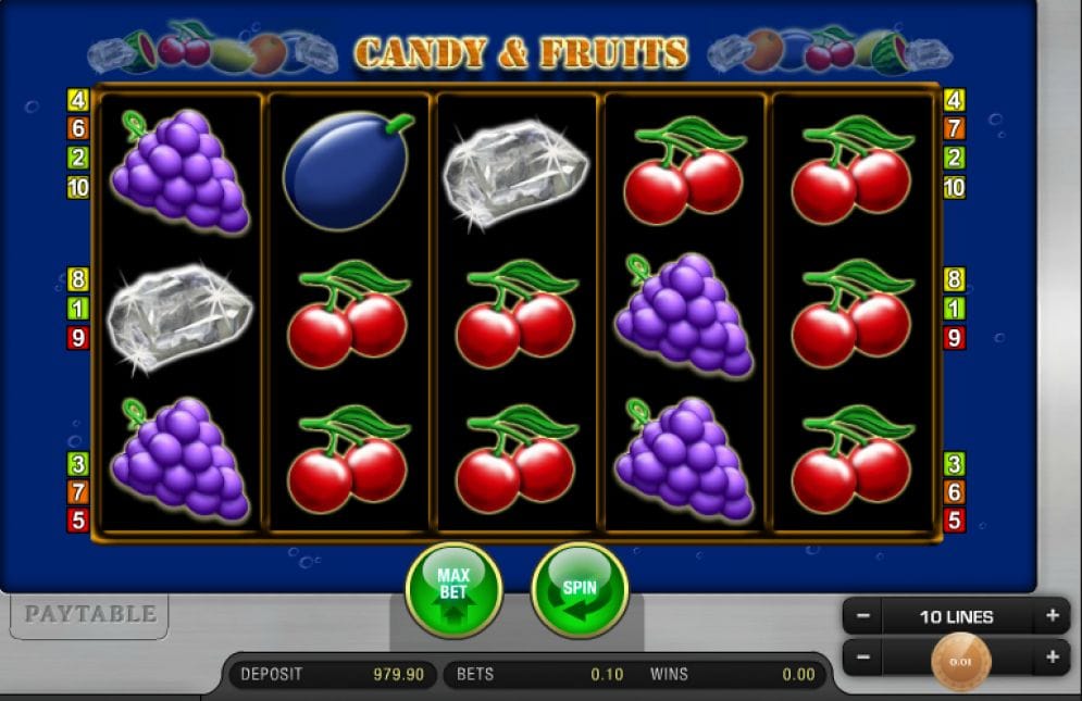 Candy and Fruits Candy and Fruits Videoslot