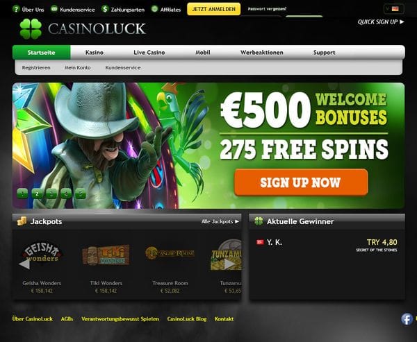 Casino Luck im Test