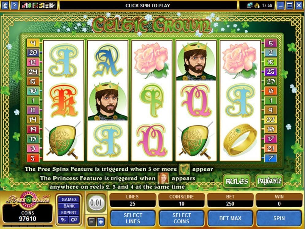Celtic Crown Celtic Crown Video Slot
