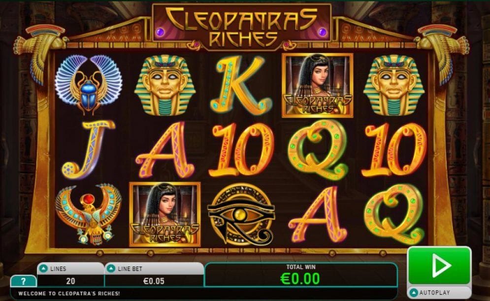 Cleopatra's Riches online Casino Spiel