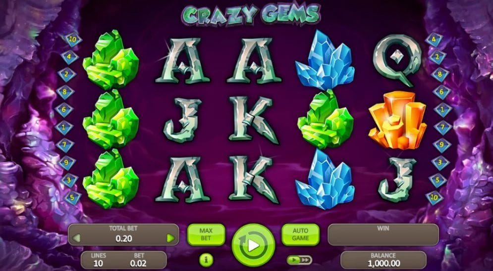 Crazy Gems Crazy Gems online Automatenspiel