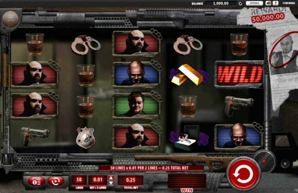 Crime Pays online Geldspielautomat