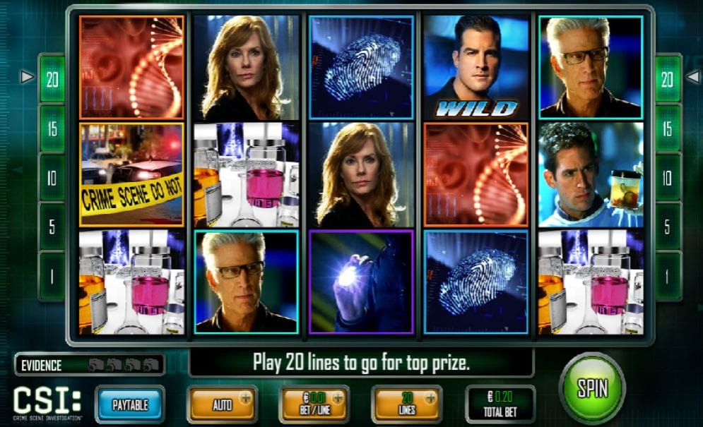 CSI Automatenspiel
