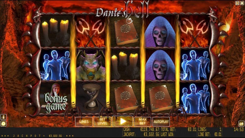 Dante's Hell online Geldspielautomat