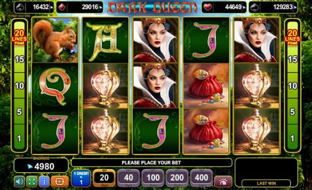 Dark Queen Spielautomat