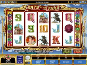 Days of the Tsar Spielautomat kostenlos spielen