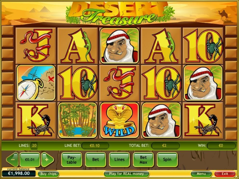 Desert Treasure Spielautomat