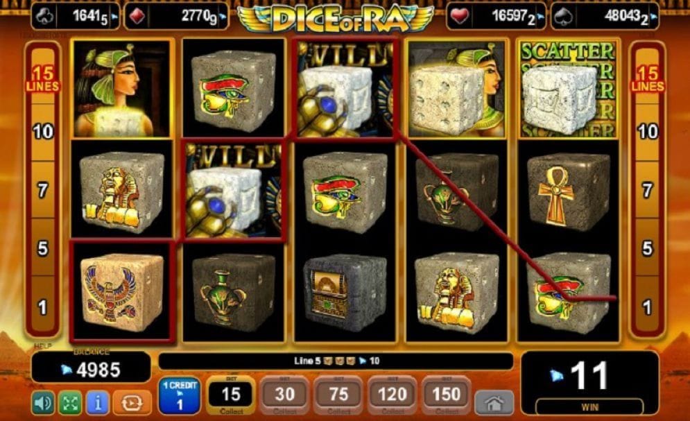 Dice of Ra Dice of Ra Slotmaschine