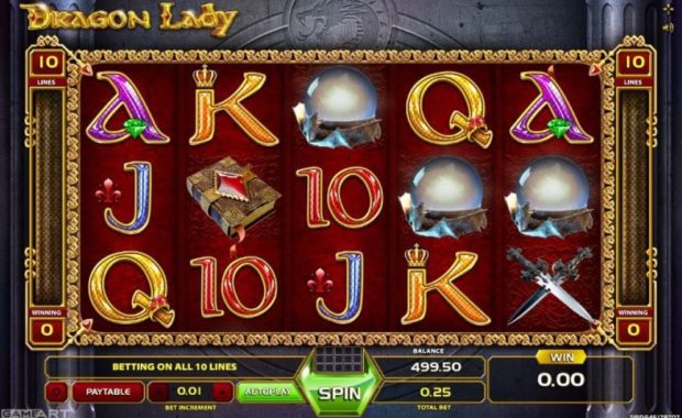 Dragon Lady Spielautomat online spielen
