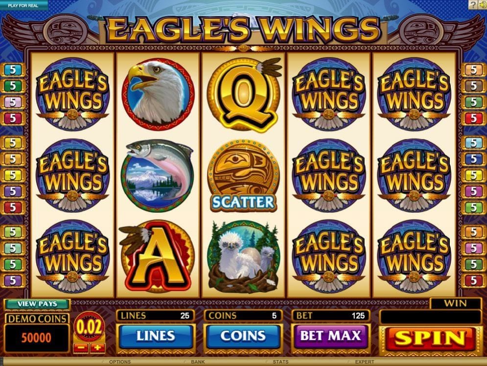 Eagle's Wings online Spielautomat