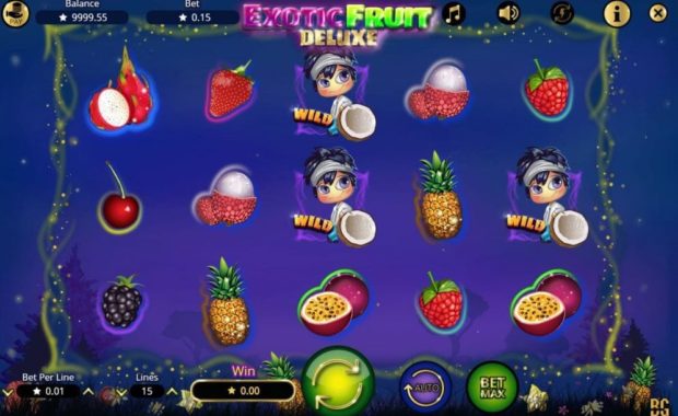 Exotic Fruit Deluxe Video Slot ohne Anmeldung
