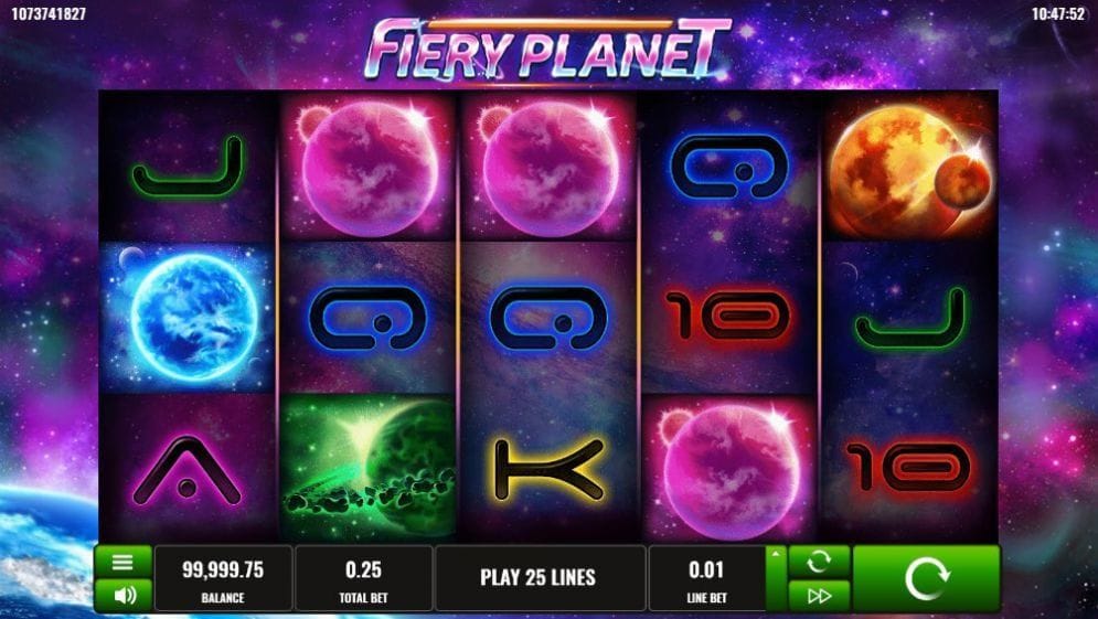 Fiery Planet Fiery Planet online Spielautomat