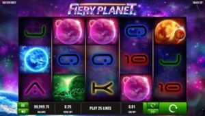 Fiery Planet Automatenspiel kostenlos