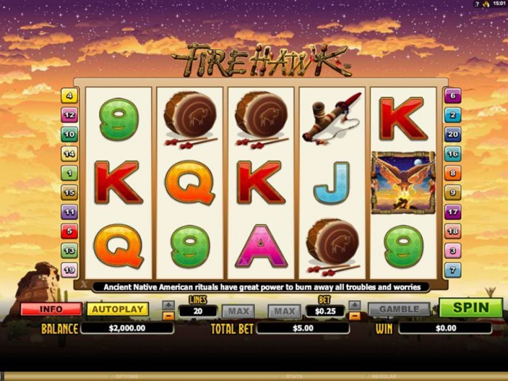Fire Hawk Geldspielautomat