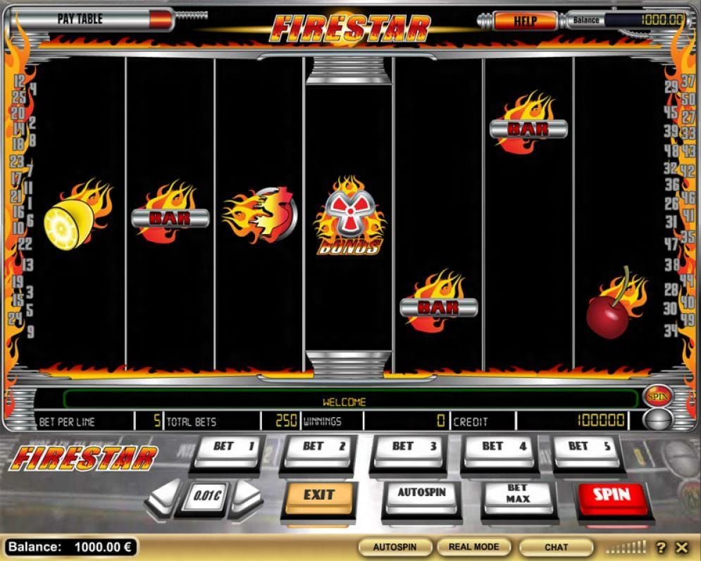 Firestar Automatenspiel