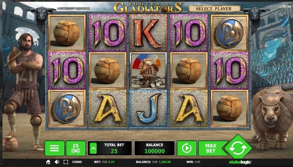 Football Gladiators online Automatenspiel
