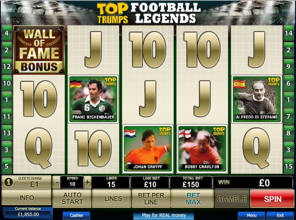 Football Legends Football Legends online Automatenspiel