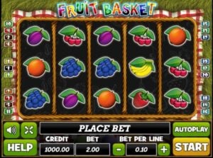 Fruit Basket Geldspielautomat kostenlos spielen
