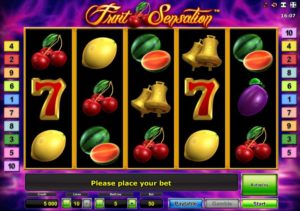 Fruit Sensation Automatenspiel ohne Anmeldung