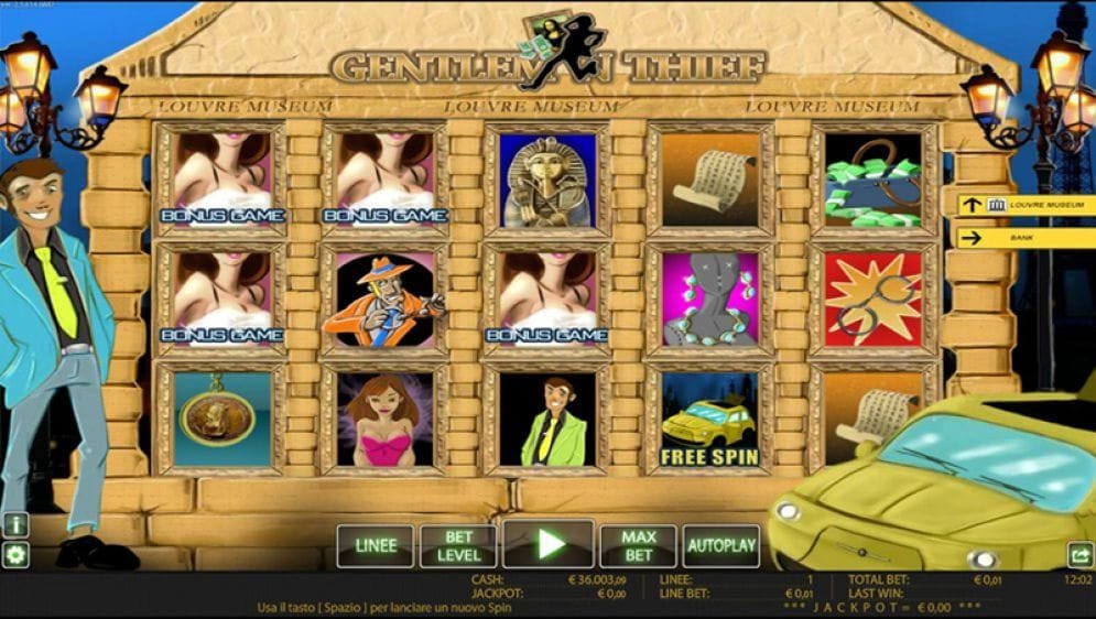 Gentleman Thief Gentleman Thief online Geldspielautomat