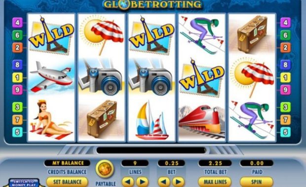 Globe Trotting Geldspielautomat kostenlos