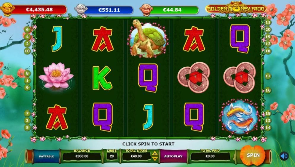Golden Money Frog Golden Money Frog online Casino Spiel
