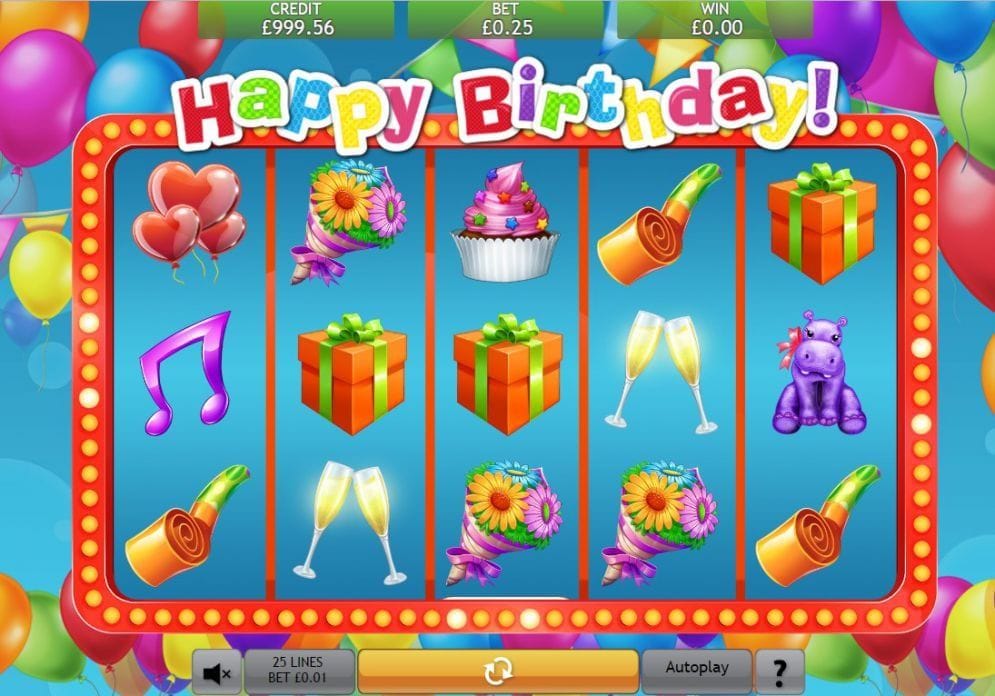 Happy Birthday Happy Birthday online Video Slot