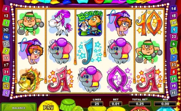 Happy Circus Video Slot freispiel