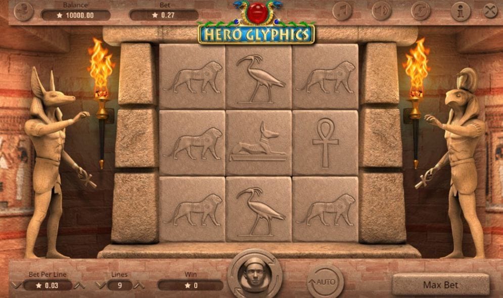 Hero Glyphics Hero Glyphics online Geldspielautomat