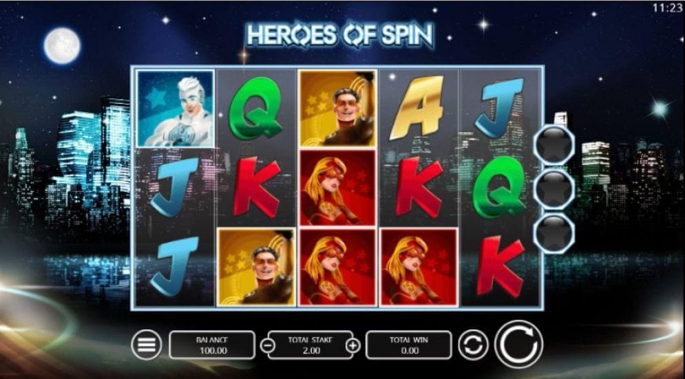 Heroes of Spin Heroes of Spin online Slotmaschine